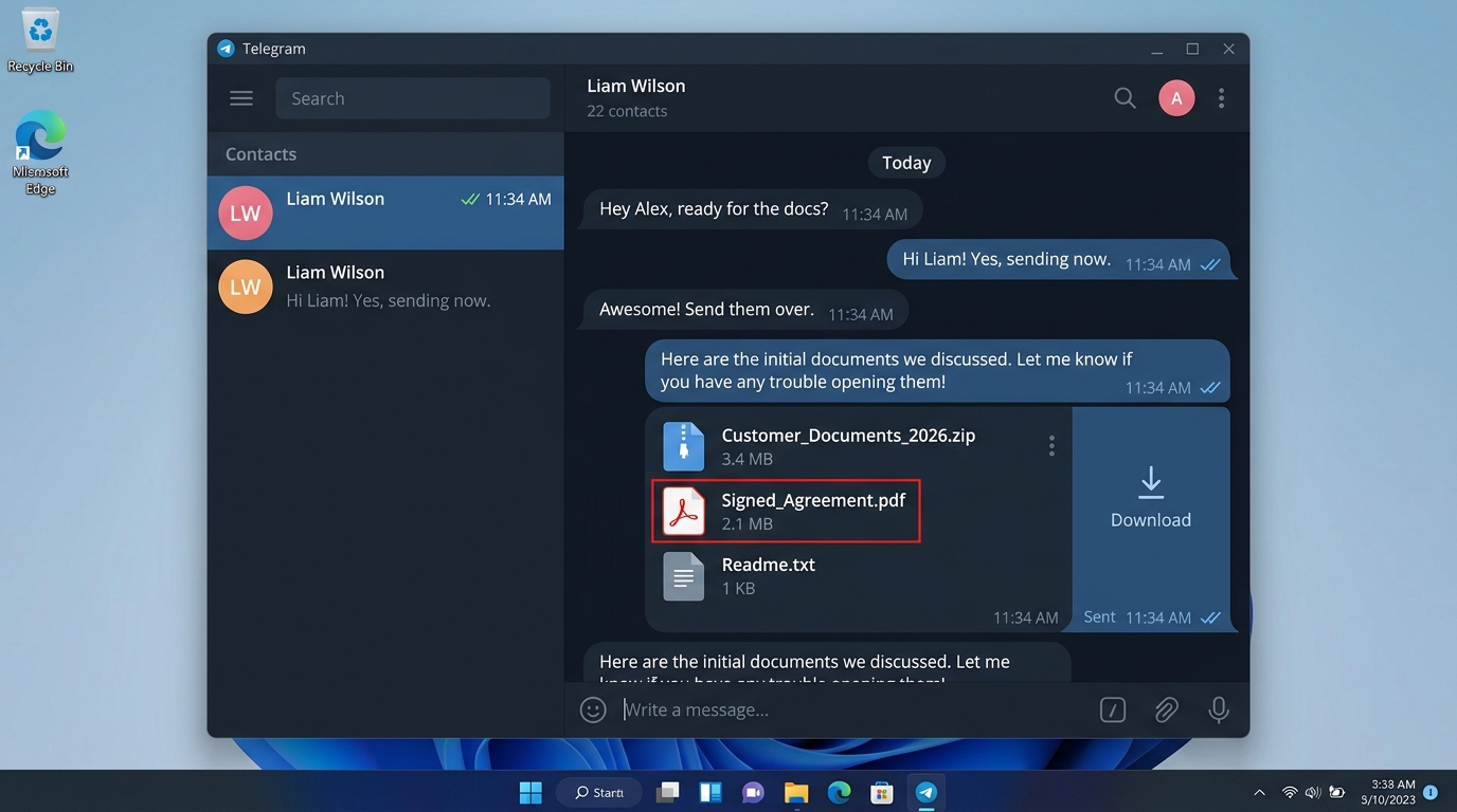 Telegram Phishing Archive